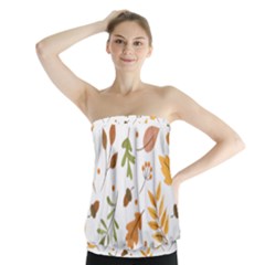 Autumn Love Strapless Top by designsbymallika