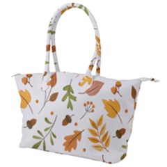 Autumn Love Canvas Shoulder Bag by designsbymallika