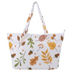 Autumn Love Full Print Shoulder Bag by designsbymallika