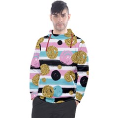 Stripes Pattern Men s Pullover Hoodie