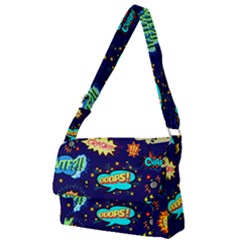 Bada Boom Pattern Full Print Messenger Bag (l)