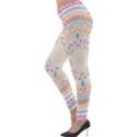 mandala pattern Lightweight Velour Leggings View3