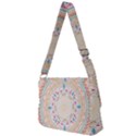 mandala pattern Full Print Messenger Bag (S) View2