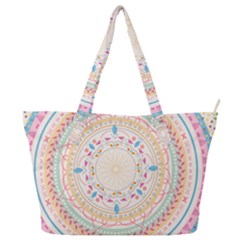 Mandala Pattern Full Print Shoulder Bag by designsbymallika