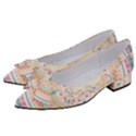 mandala pattern Women s Bow Heels View2