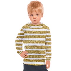 Golden Stripes Kids  Hooded Pullover