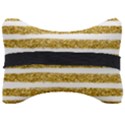 golden stripes Seat Head Rest Cushion View2