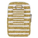 golden stripes Belt Pouch Bag (Small) View2