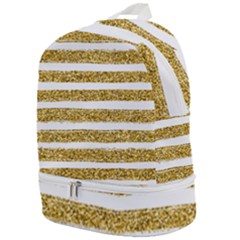 Golden Stripes Zip Bottom Backpack