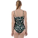 white floral pattern Sweetheart Tankini Set View2