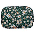 white floral pattern Make Up Pouch (Small) View2