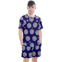 cube pattern Men s Mesh Tee and Shorts Set View1