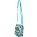 stripes heart pattern Shoulder Strap Belt Bag View2