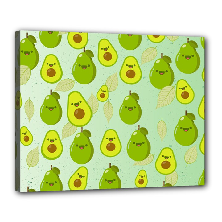 avocado love Canvas 20  x 16  (Stretched)