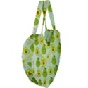 avocado love Giant Heart Shaped Tote View4