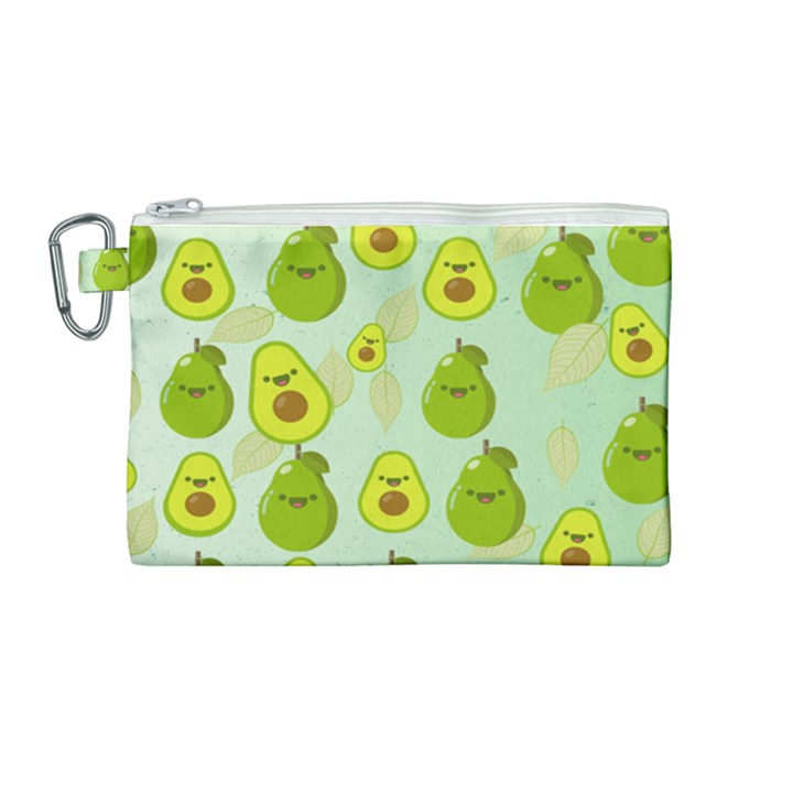 avocado love Canvas Cosmetic Bag (Medium)