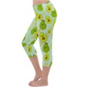 avocado love Lightweight Velour Capri Yoga Leggings View2