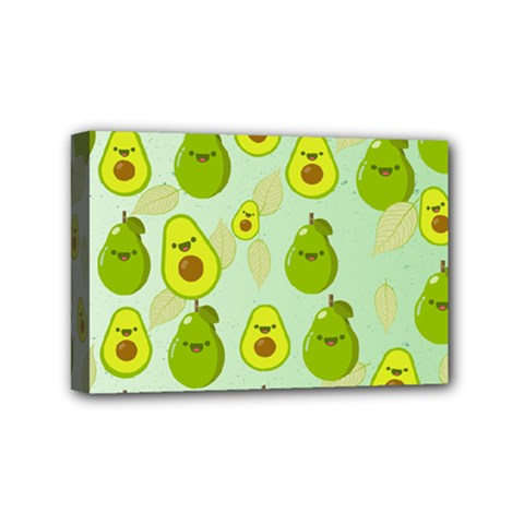 Avocado Love Mini Canvas 6  X 4  (stretched) by designsbymallika