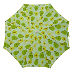 Avocado Love Straight Umbrellas by designsbymallika