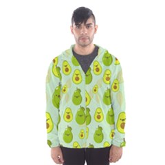 Avocado Love Men s Hooded Windbreaker by designsbymallika