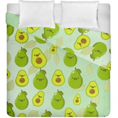 Avocado Love Duvet Cover Double Side (king Size) by designsbymallika