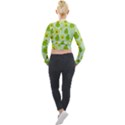 avocado love Long Sleeve Cropped Velvet Jacket View2