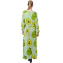 avocado love Maxi Chiffon Beach Wrap View2