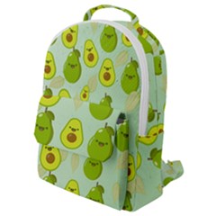 Avocado Love Flap Pocket Backpack (small) by designsbymallika