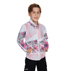 Pink Patchwork Kids  Windbreaker by designsbymallika