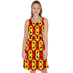 Rby 98 Knee Length Skater Dress With Pockets