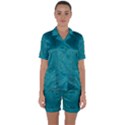 Spiritual Sun Is Raising Over The Peace Of Mind Sea Satin Short Sleeve Pyjamas Set View1