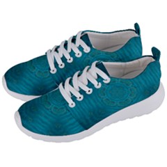 Spiritual Sun Is Raising Over The Peace Of Mind Sea Men s Lightweight Sports Shoes by pepitasart