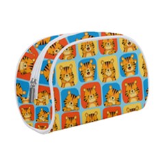 Cute Tiger Pattern Makeup Case (small)