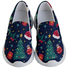 Christmas  Kids Lightweight Slip Ons by designsbymallika