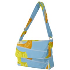 Salad Fruit Mixed Bowl Stacked Full Print Messenger Bag (s)