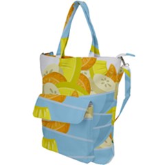 Salad Fruit Mixed Bowl Stacked Shoulder Tote Bag