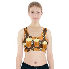 Drink Sports Bra With Pocket by HermanTelo