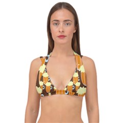 Drink Double Strap Halter Bikini Top