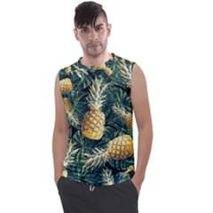 Pattern Ananas Tropical Men s Regular Tank Top by kcreatif