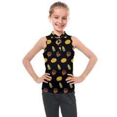 Pumpkin Kids  Sleeveless Polo Tee