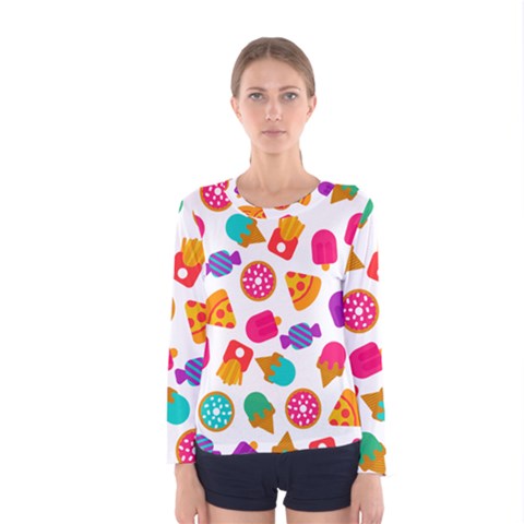 Candies Are Love Women s Long Sleeve Tee by designsbymallika