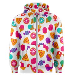 Candies Are Love Men s Zipper Hoodie by designsbymallika