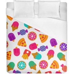 Candies Are Love Duvet Cover (california King Size) by designsbymallika