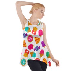 Candies Are Love Side Drop Tank Tunic by designsbymallika