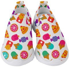 Candies Are Love Kids  Slip On Sneakers by designsbymallika