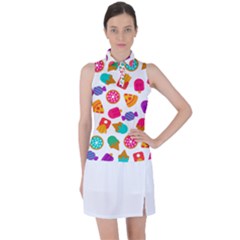 Candies Are Love Women s Sleeveless Polo Tee