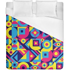 Doodle Pattern Duvet Cover (california King Size)