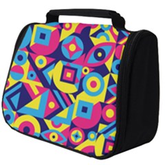 Doodle Pattern Full Print Travel Pouch (big) by designsbymallika