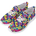 DOODLE PATTERN Men s Velcro Strap Shoes View2