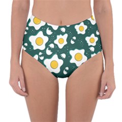 Wanna Have Some Egg? Reversible High-waist Bikini Bottoms by designsbymallika